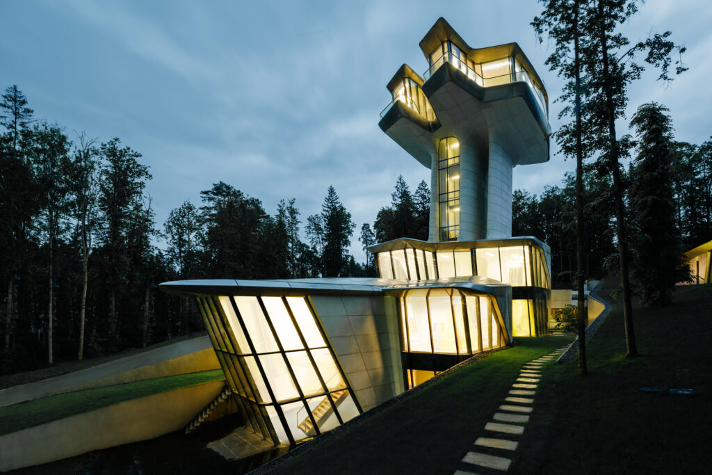 Capital Hill Residence, near Moscow, Russia (2018) BY ZAHA HADID