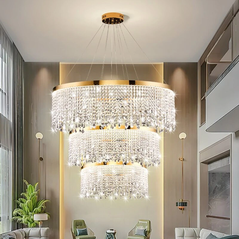 Interior Design trend : victorian crystal chandeliers