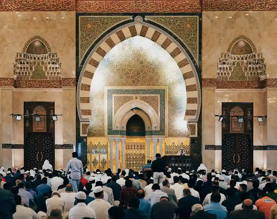 The “Tarawih” prayers in Ramadan