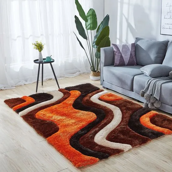 70s interiors, Shag carpets