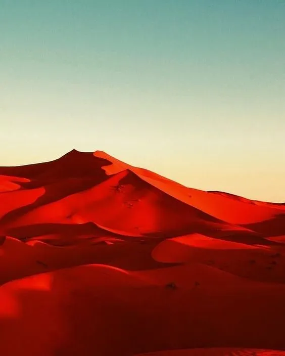 RED colours of Morocco :Sahara Sunsets