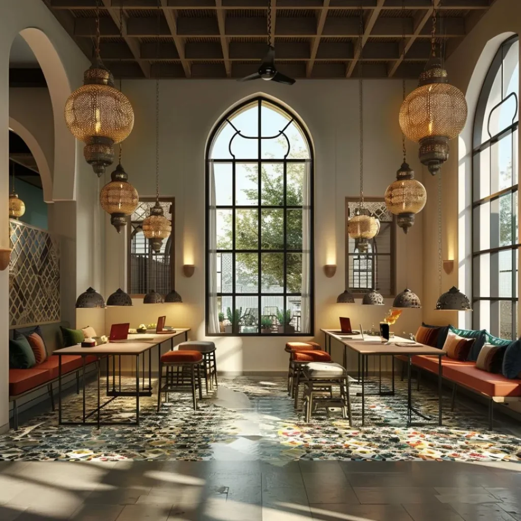 Moroccan Interiors : Coworking space