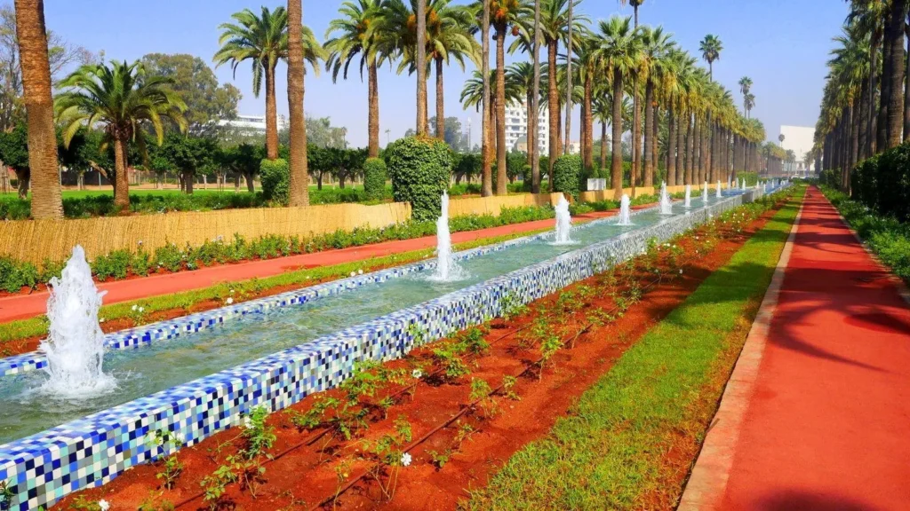 Casablanca : Parc de la Ligue Arabe