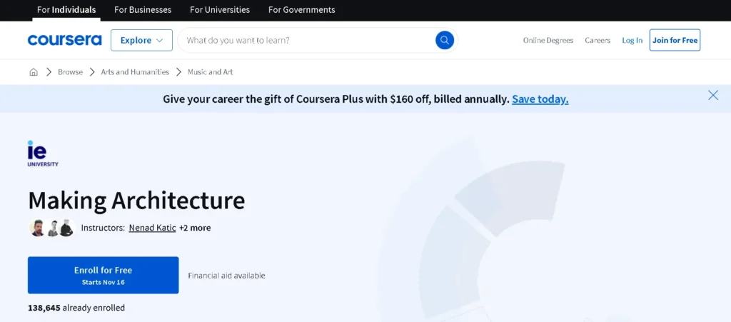 COURSERA - Making Architecture