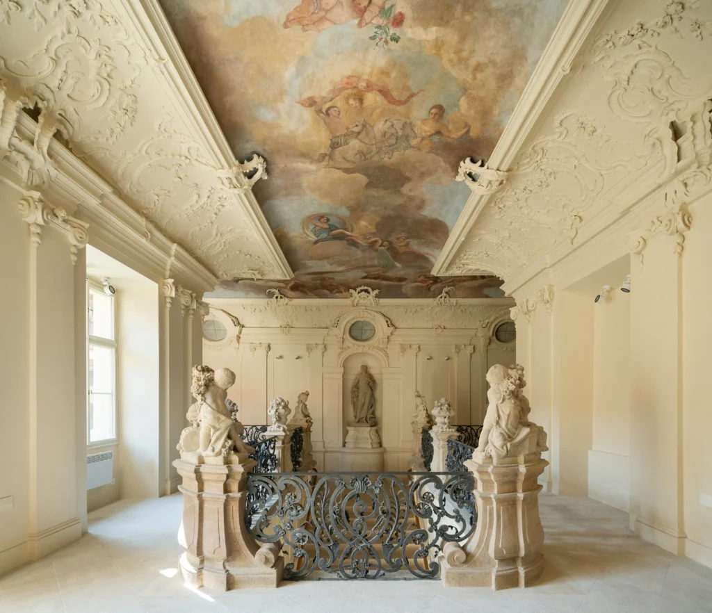 Interior view of The Savarin Palace, Na Příkopě Street, Prague, © Crestyl