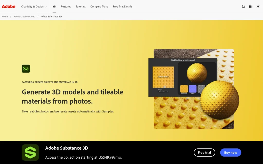 Material Libraries : Adobe Substance 3d