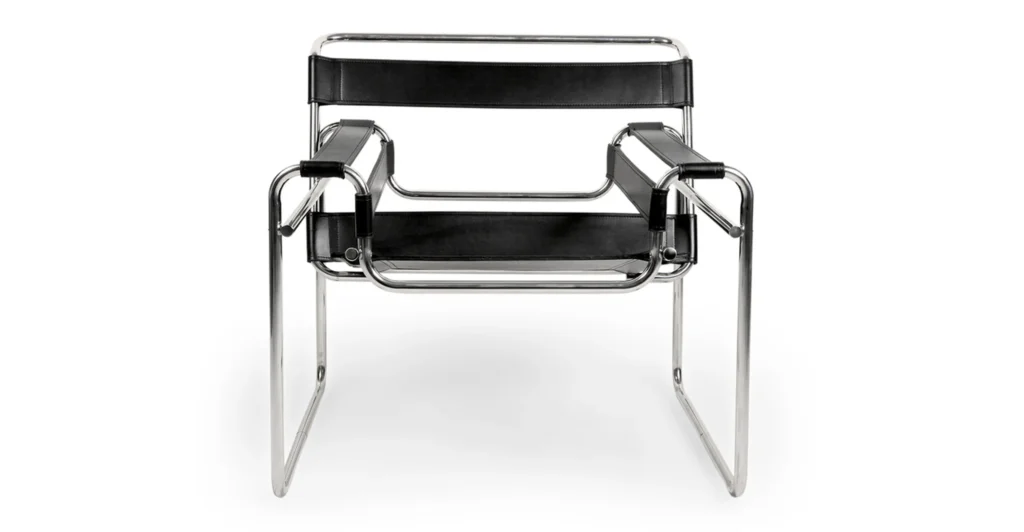 Bauhaus chaise wassily Black