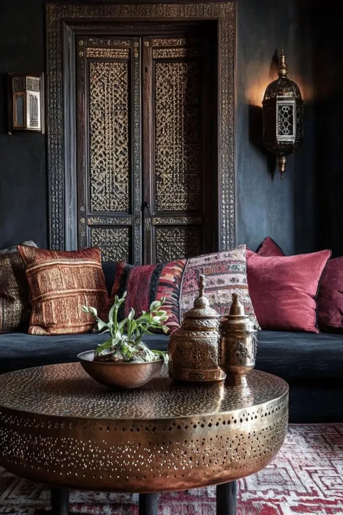 Maximalist Moroccan Interior Artisanal Objects