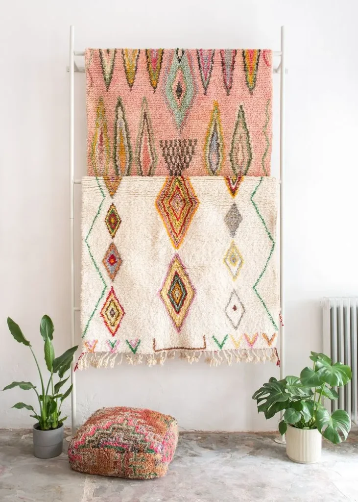 Maximalist Moroccan Interior Layer global textiles