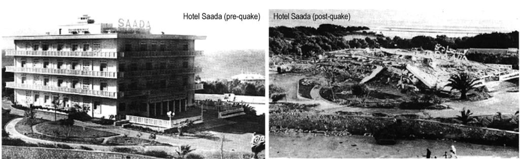 Rebuilding Agadir Hotel Saada